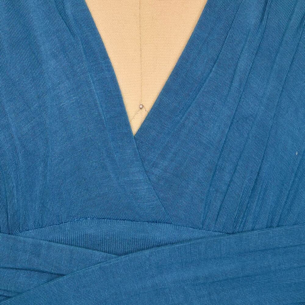 ChristinTina Convertible Infinity Wrap Dress Small Teal Blue Modal Cocktail - Picture 6 of 8